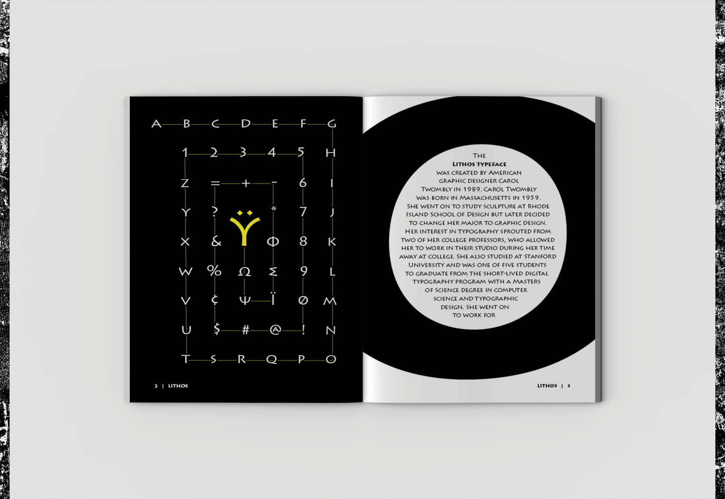 Lithos Font Book